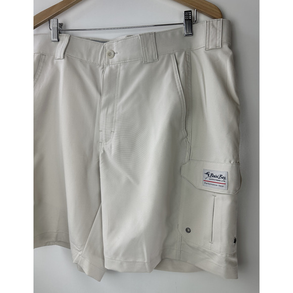 Bimini Bay Outfitters Bluefin II Short Ft. Bloodguard Sandstone Smoke Men's 38 - Picture 4 of 12